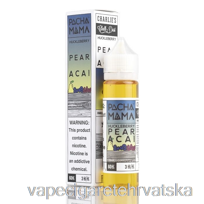 Vape Cigarete Huckleberry Pear Acai - Pachamama - 60ml 0mg